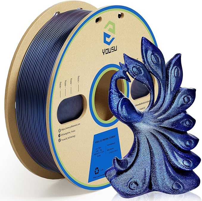 Filamento Azul Camaleon Glitter 250Gr