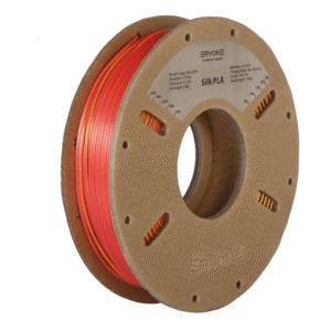 filamento PLA tricolor Red - Gold - Black de seda 250G