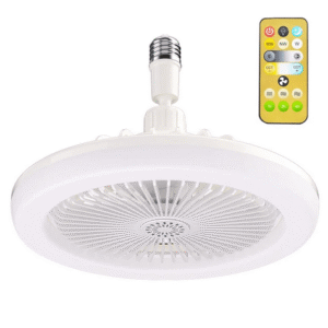 Luz led con ventilador de techo incorporado