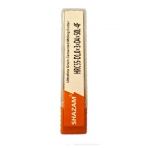 Fresa de carburo sólido 1mm de 4 filos HRC55 con recubrimiento TiAlN
