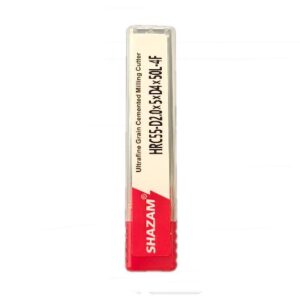 Fresa de carburo sólido 2mm de 4 filos HRC55 con recubrimiento TiAlN