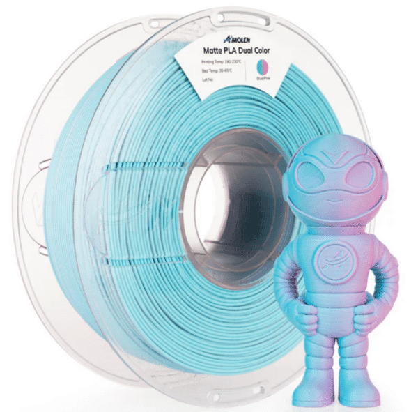 Filamento Matte Dual Pink Blue 200Gr