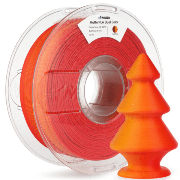 Filamento Matte Dual Red Gold 200Gr